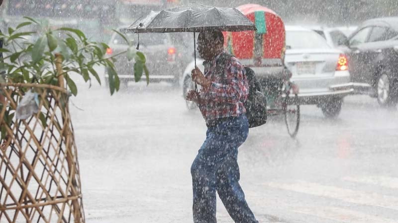 বৃষ্টি নিয়ে যে তথ্য দিল আবহাওয়া অফিস